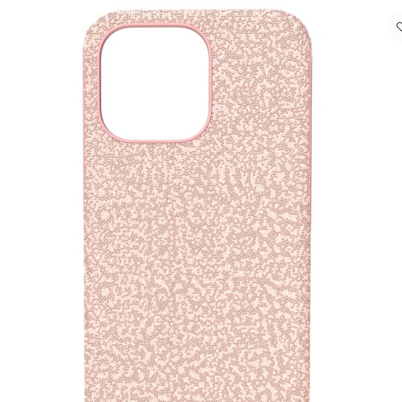 Swarovski Blush Pink Phone Case NEVER USED - Picture 1 of 3